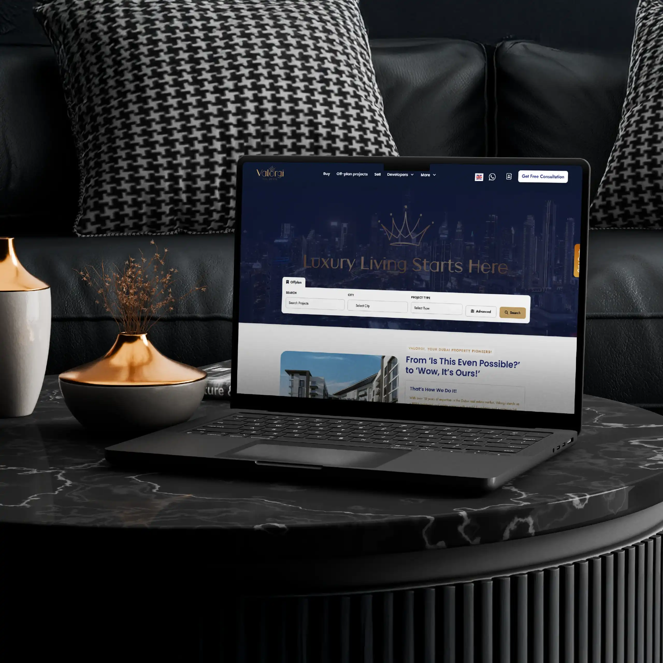 Valorgi Website